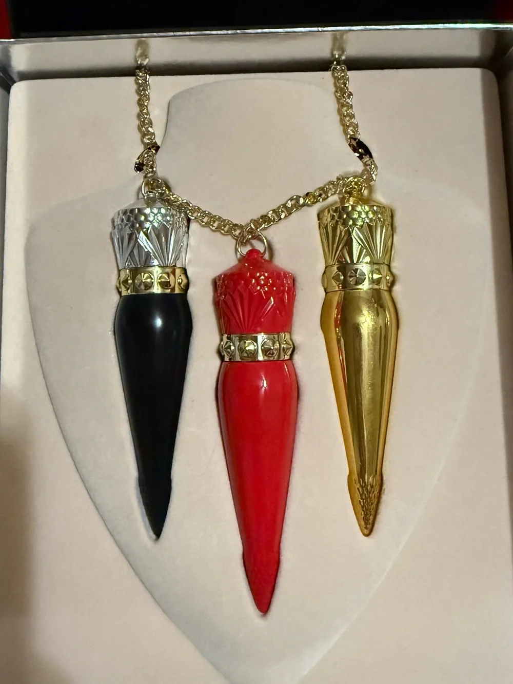 Christian Louboutin Rouge Louboutin Lip Trio Coffret 3pc Luxury Makeup